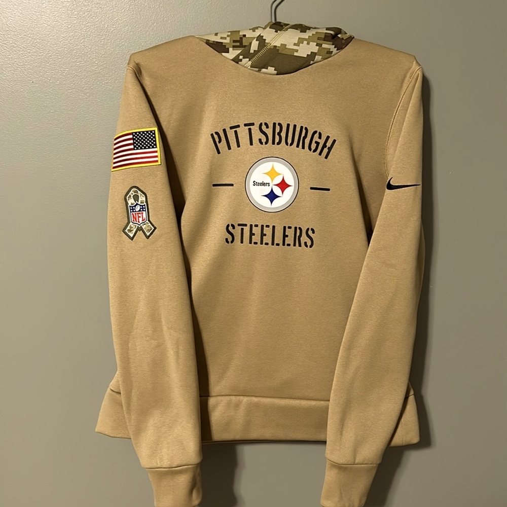 Women’s NFL Medium Salute to Service Pittsburgh Steelers Hoodie.